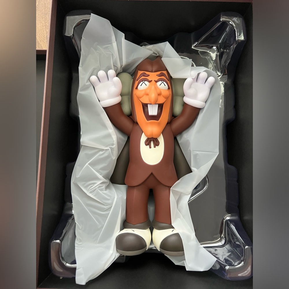 Limited edition Kaws Count Chocula figurine